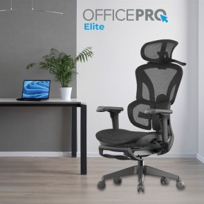 Крісло OfficePro Elite OC950B Black