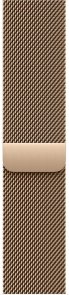 Ремінець Apple for Apple Watch 46mm - Milanese Loop Gold - S/M (MGJ44)