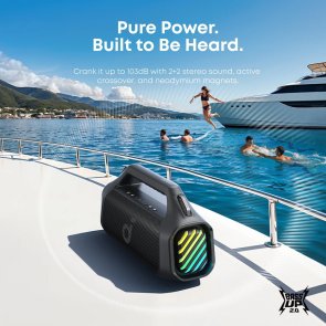 Портативна колонка Anker SoundCore Boom 2 Pro Black (A3134A11)