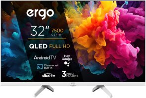 Телевізор QLED Ergo 32JFQ7510 (Smart TV, Wi-Fi, 1920x1080)