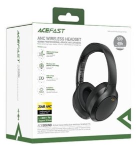 Гарнітура Acefast H6 Black (6974316283683)