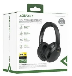 Гарнітура Acefast H6 Black (6974316283683)