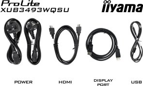 Монітор iiyama ProLite XUB3493WQSU-B6 Black