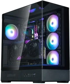 Фото: Корпус Zalman P40 Prism Plus Black with window (P40PRISMPLUSBLACK) № 9 | KTC