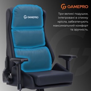 Крісло ігрове GamePro GC695 Black