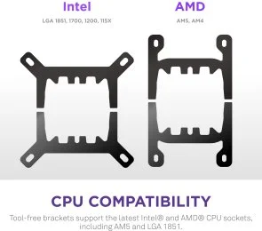 Фото: Система рідинного охолодження NZXT Kraken Plus 280 (RL-KN280-B2) № 8 | KTC