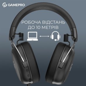 Гарнітура GamePro Asgard Skald Black (HSW160B)