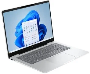 Фото: Ноутбук HP OmniBook 7 14-fr0000ua C3UT1EA Glacier Silver - 14" OLED 120 Гц / Intel Core Ultra 7 / 255H / DDR5 32 ГБ / PCI-E SSD 1 ТБ / Intel Arc graphics № 2 | KTC