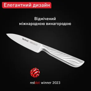 Фото: Ніж кухонний для овочів Tefal Precision 9cm Stainless steel (K2890124) № 7 | KTC