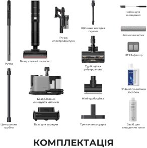 Ручний бездротовий пилосос Dreame Wet and Dry Vacuum H15 Mix (1166912)