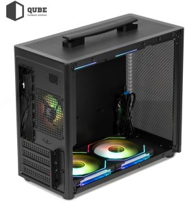 Корпус QUBE Bring ARGB Black with window (BRING_GBNU3)