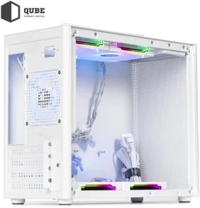 Фото: Корпус QUBE Bring ARGB White with window (BRING_GWNU3) № 3 | KTC