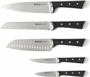 Фото: Набір ножів Tefal Ice Force 5pcs Black (K232S574) № 2 | KTC