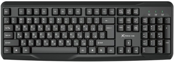 Комплект клавіатура+миша Xtrike Me MK-207 USB Black (MK-207UA)