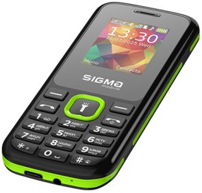 Мобільний телефон SIGMA X-Style 171 Mini Black/Green