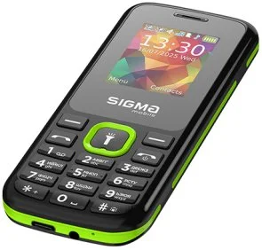 Фото: Мобільний телефон SIGMA X-Style 171 Mini Black/Green № 5 | KTC