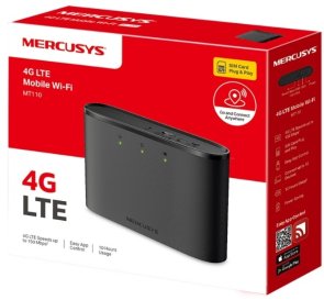 Мобільний роутер Mercusys MT110 Black