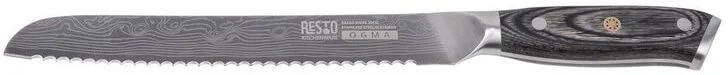 Фото: Ніж кухонний для хліба Resto OGMA 19cm Black (95342) № 2 | KTC