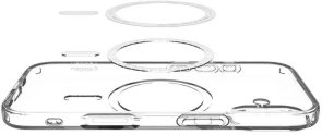 Чохол Spigen for Apple iPhone 17 - Liquid Crystal MagFit Clear White (ACS10397)
