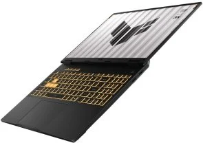 Фото: Ноутбук ASUS TUF Gaming F16 2025 FX608JHI-TU346 Jaeger Gray - 16" IPS 144 Гц / Intel Core i7 / i7-14650HX / DDR5 16 ГБ / PCI-E SSD 512 ГБ / GeForce RTX 5050 № 4 | KTC