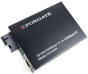 Медіаконвертер FoxGate EC-Q-1G-1SM-1550nm-20-LFP
