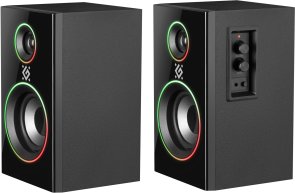 Колонки Defender (2.0) Solar 20 (2х10Вт), Black