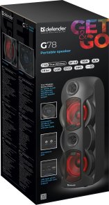 Акустика для вечірок Defender G78 Black (65178)