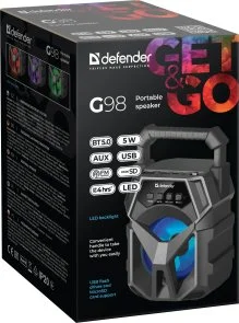 Фото: Акустика для вечірок Defender G98 Black (65098) № 9 | KTC