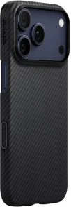 Фото: Чохол Pitaka for Apple iPhone 17 Pro - Ultra-Slim Twill Black/Grey (KI1701BP) № 2 | KTC