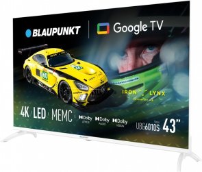 Телевізор LED Blaupunkt 43UBG6010S (Google TV, Wi-Fi, 3840x2160)