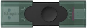 Флешка USB Kingston DataTraveler Duo 256GB Green (DTDEG2/256GB)