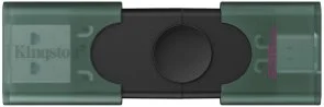 Фото: Флешка USB Kingston DataTraveler Duo 256GB Green (DTDEG2/256GB) № 3 | KTC