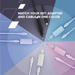 Фото: Кабель Canyon OnWire 60CL 60W Type-C / Type-C 1m Pink (CND-CCAP60AB10PK) № 11 | KTC