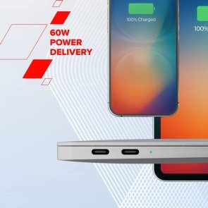 Кабель Canyon OnWire 60MG 60W Type-C / Type-C 1m Black (CND-CCMG60AB15B)