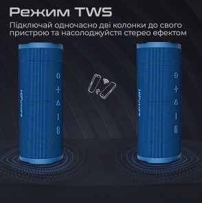 Портативна колонка HiFuture Ripple Black (ripple.black.)