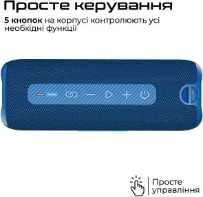 Фото: Портативна колонка HiFuture Alpha 20W Black (alpha.black) № 8 | KTC