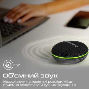 Портативна колонка HiFuture Altus 5W Black (altus.black)