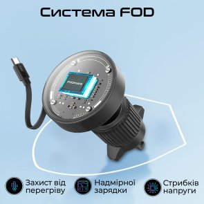 Кріплення для мобільного телефону Promate Magdrive-r (6959144066370)