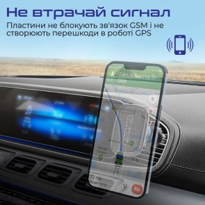 Кріплення для мобільного телефону Promate Ventmag-l Black (ventmag-l.black)