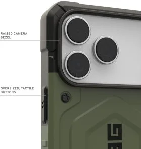 Фото: Чохол UAG for Apple iPhone 17 Pro Max - Pathfinder MagSafe Olive (114549117272) № 5 | KTC