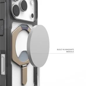 Фото: Чохол UAG for Apple iPhone 17 Pro - Plasma XTE MagSafe Ash/Titanium (114527113136) № 7 | KTC