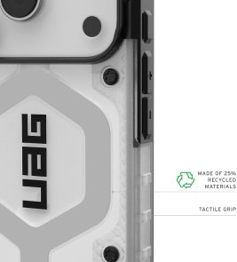 Чохол UAG for Apple iPhone 17 Pro - Pathfinder Clear MagSafe Ice/Silver (114551114333)