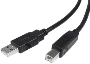 Кабель USB 2.0 (AM/BM) 2м, ColorWay, Black