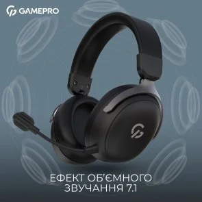 Фото: Гарнітура GamePro Asgard Freya Pro Black (HSW201B) № 6 | KTC