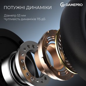 Гарнітура GamePro Asgard Freya Pro Black/Red (HSW201BR)