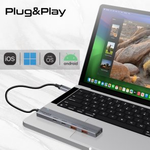 USB-хаб Promate LiteHub-Pro (6959144065410)