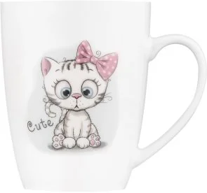 Фото: Чашка Ardesto Cute 320ml White (AR3040BS) № 3 | KTC