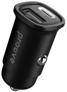 Автомобільний зарядний пристрій Proove Flash 30W Black with Type-C/Type-C (CCFC30111201)