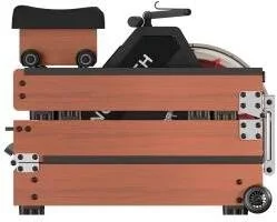 Фото: Водний гребний тренажер із системою потрійного складання KingSmith Water Rowing Machine WR20 Walnut (RMWR20F) № 8 | KTC