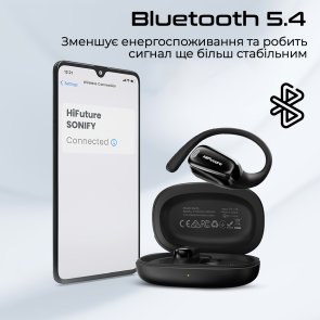 Бездротові навушники HiFuture sonify.champagne